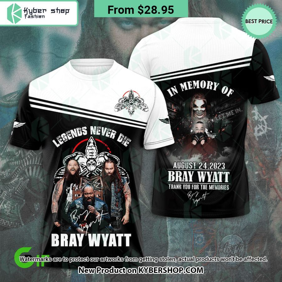 Legends Never Die Bray Wyatt Signature Hoodie