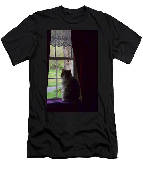 Leo In The Window T-Shirt