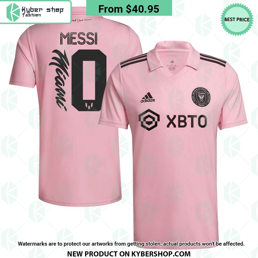 Leonel Messi Inter Miami Debut Date Soccer Jersey