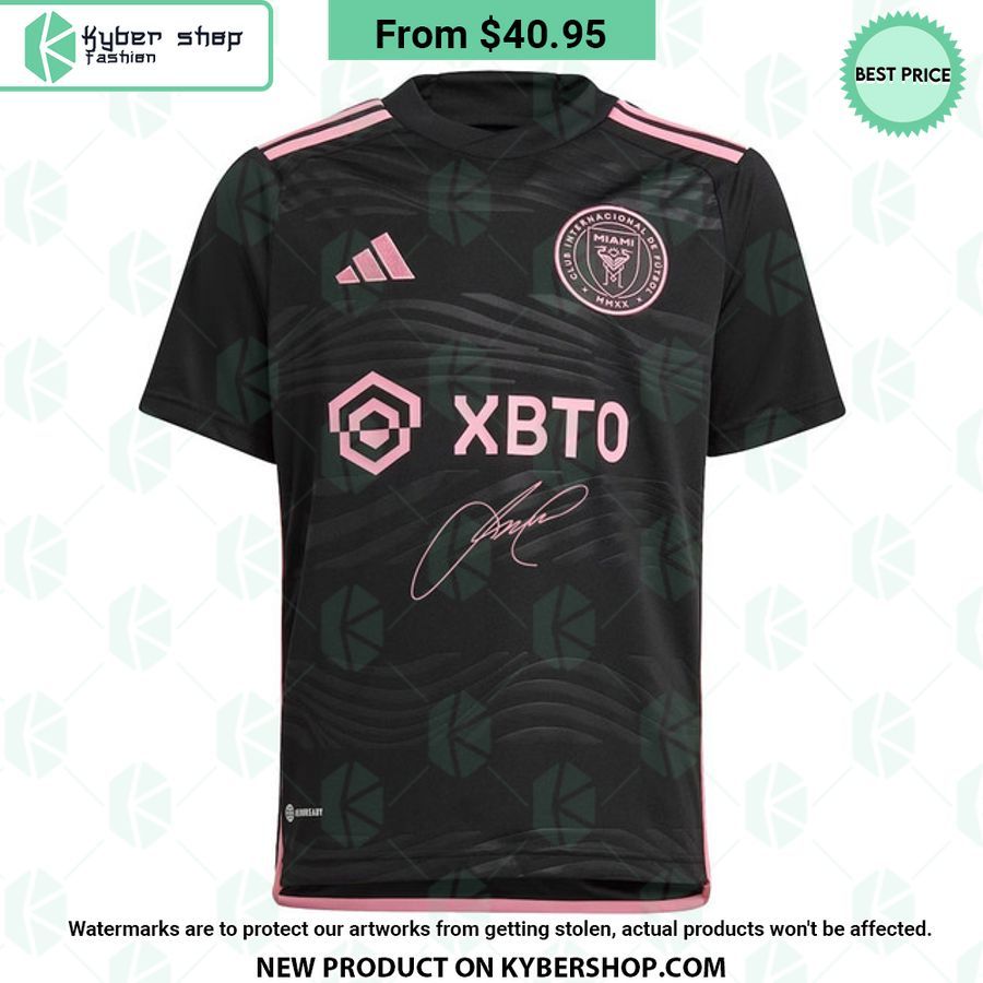Leonel Messi signature Inter Miami Soccer Jersey