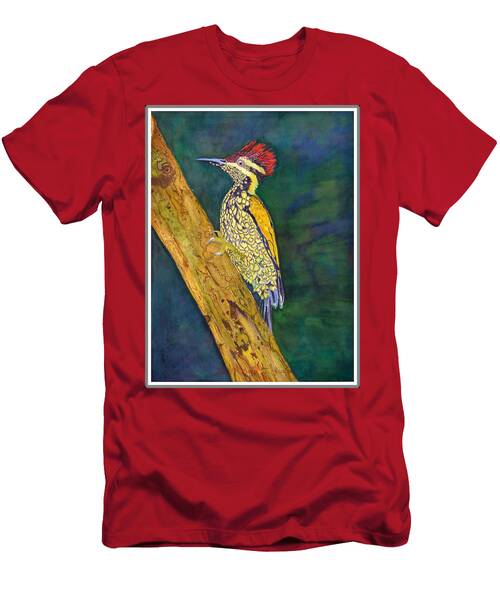 Lesser  Goldenback Woodpecker T-Shirt