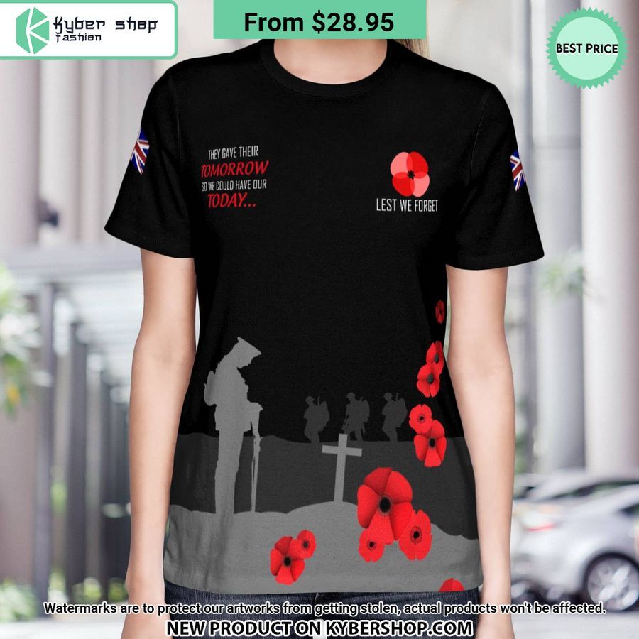 Lest We Forget Shirt, Hoodie