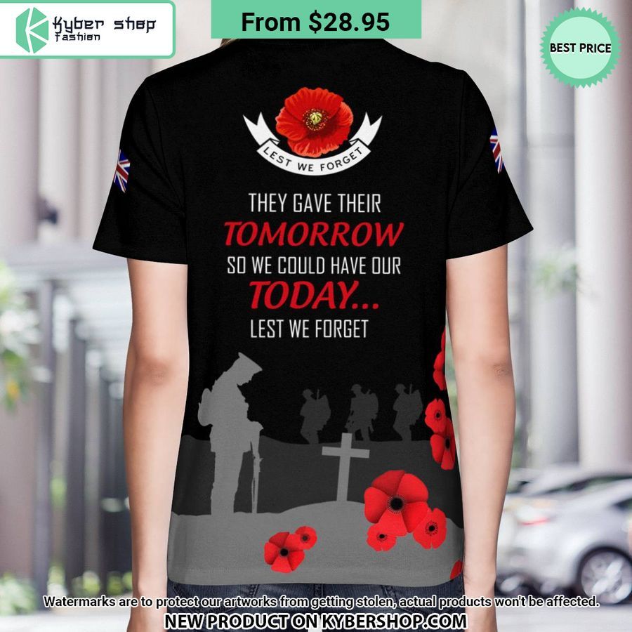 Lest We Forget Shirt, Hoodie