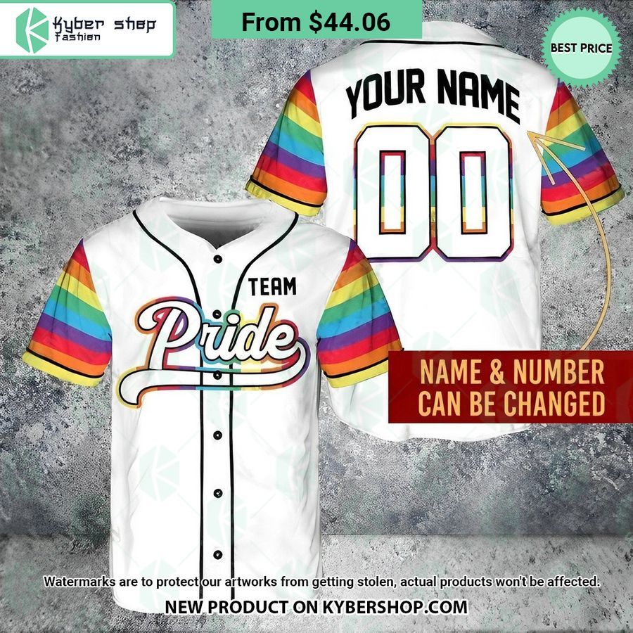 LGBT Pride CUSTOM Baseball Jersey