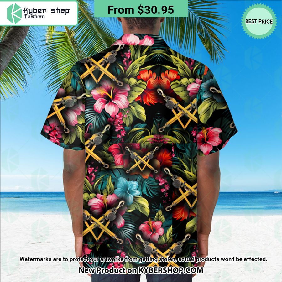 Lineman Tropical Hawaiian Shirt