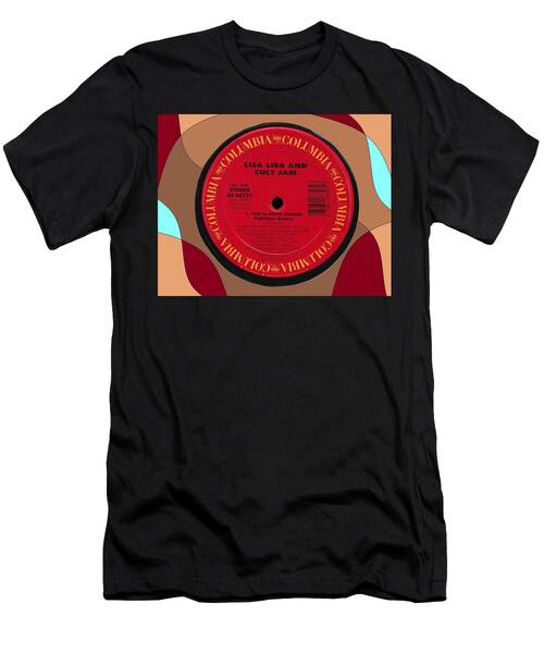 Lisa Lisa And Cult Jam Lp Label T-Shirt