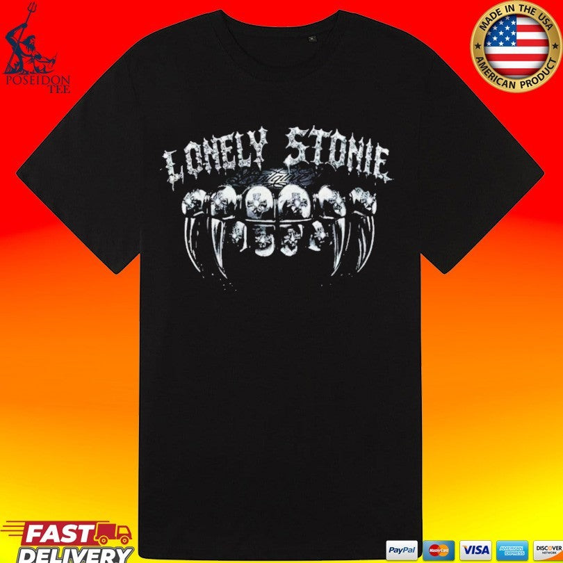Lonely Stonie Smiley Washed T-shirt