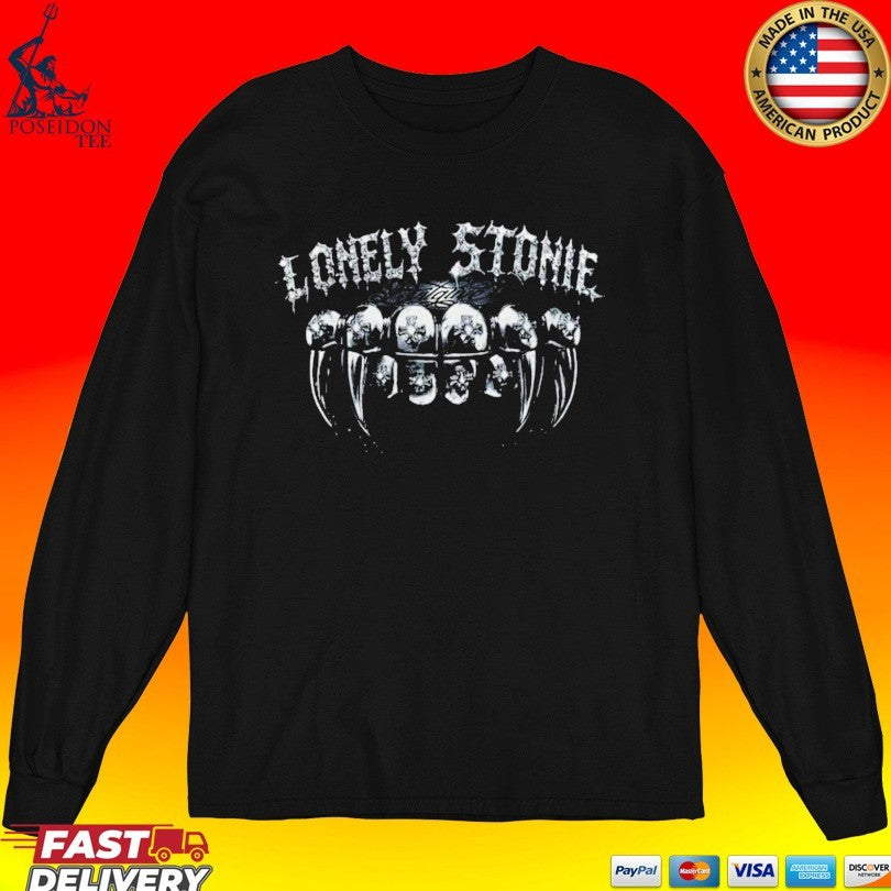Lonely Stonie Smiley Washed T-shirt