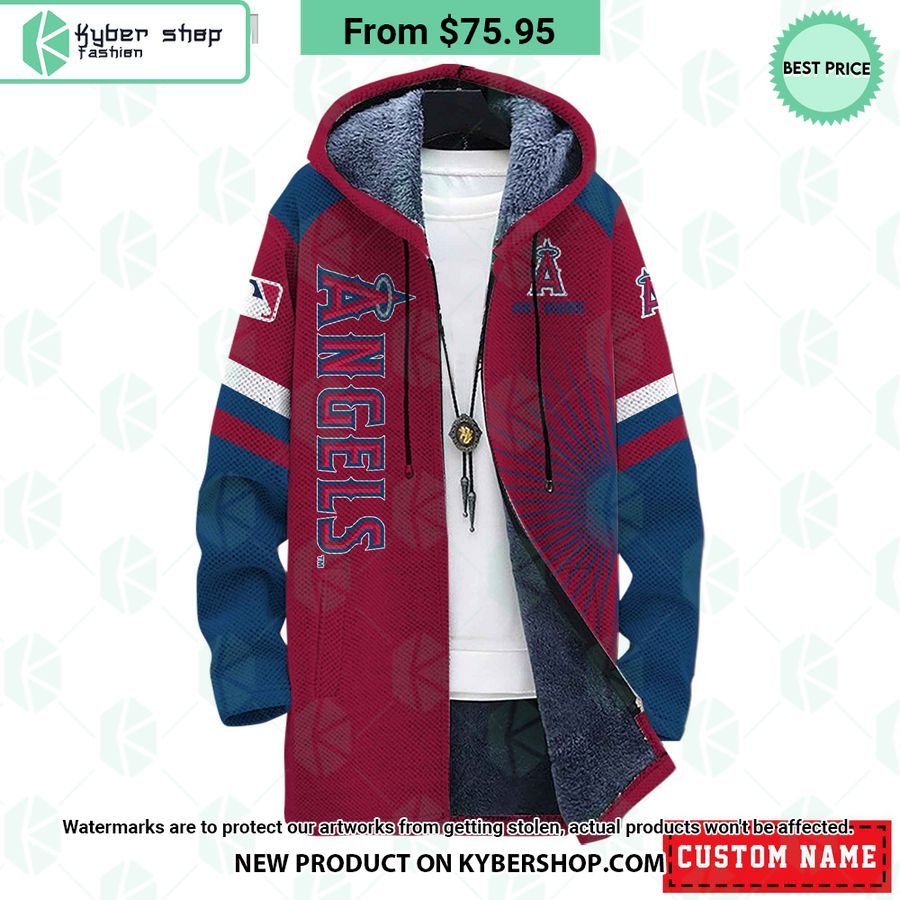 Los Angeles Angels MLB CUSTOM Fleece Windbreaker Jacket