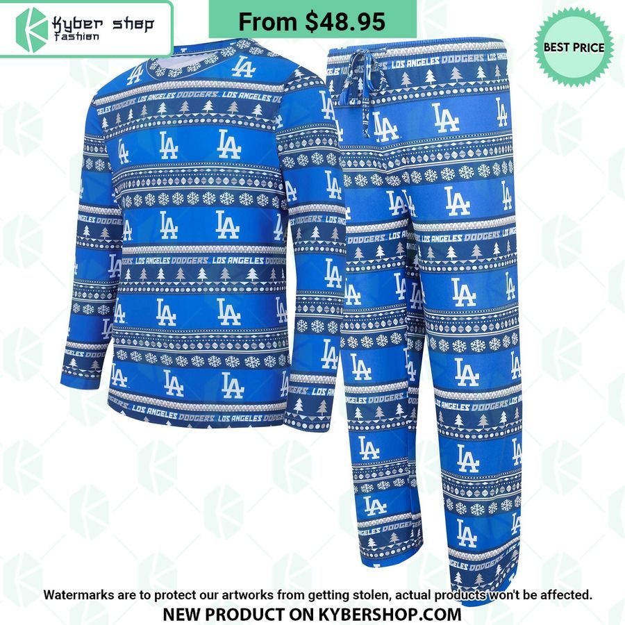 Los Angeles Dodgers Concepts Sport Pajamas Set