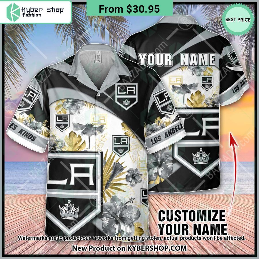Los Angeles Kings custom personalized Hawaiian Shirt