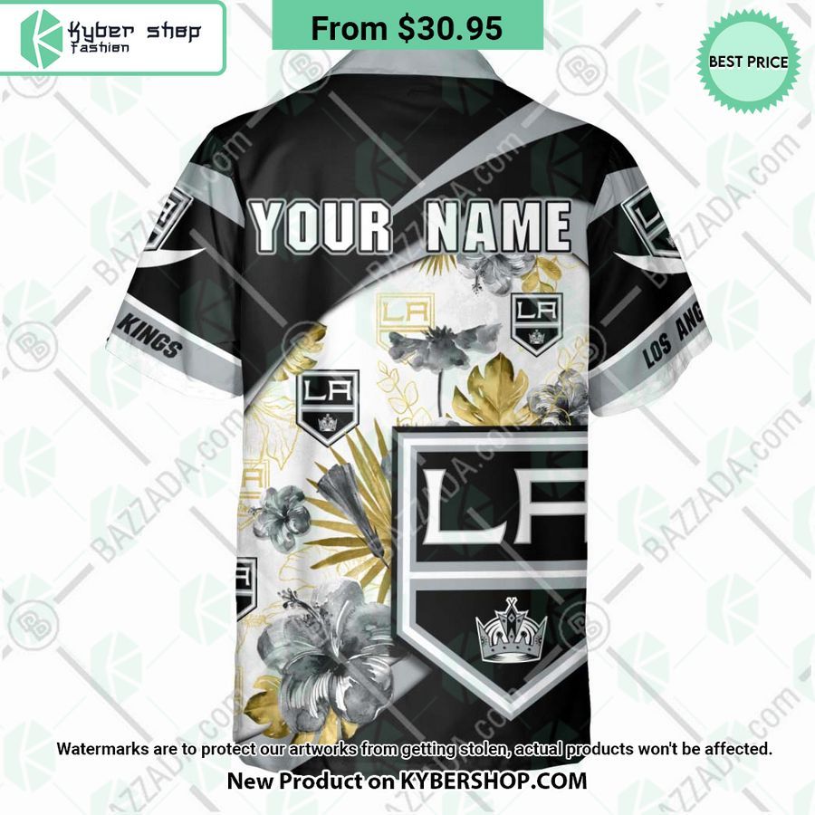 Los Angeles Kings custom personalized Hawaiian Shirt