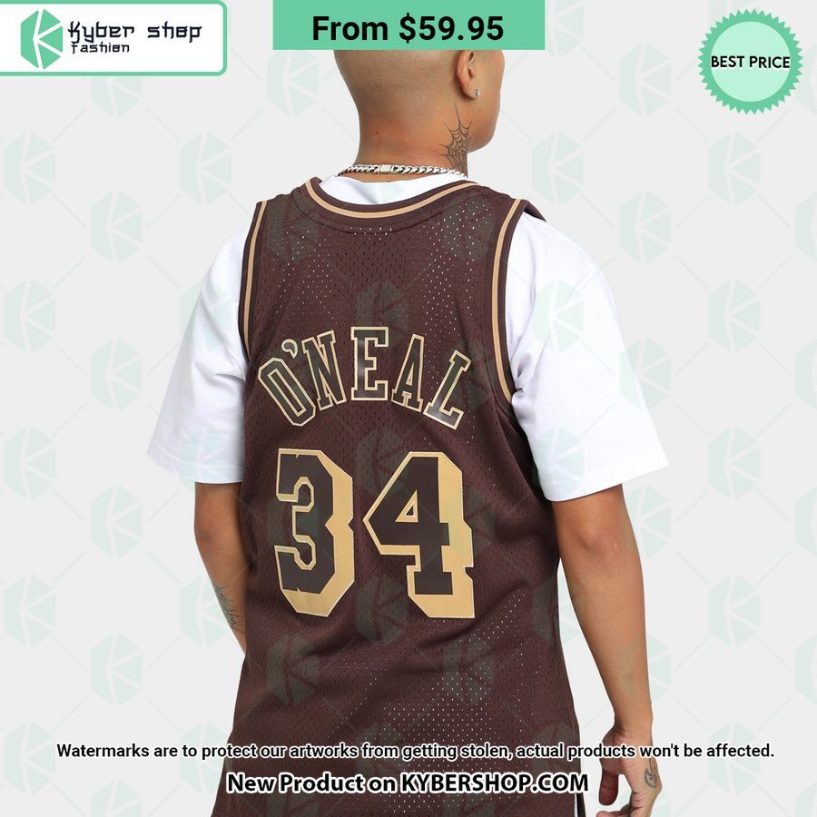 Los Angeles Lakers Shaquille O Neal 34 Basketball Jersey
