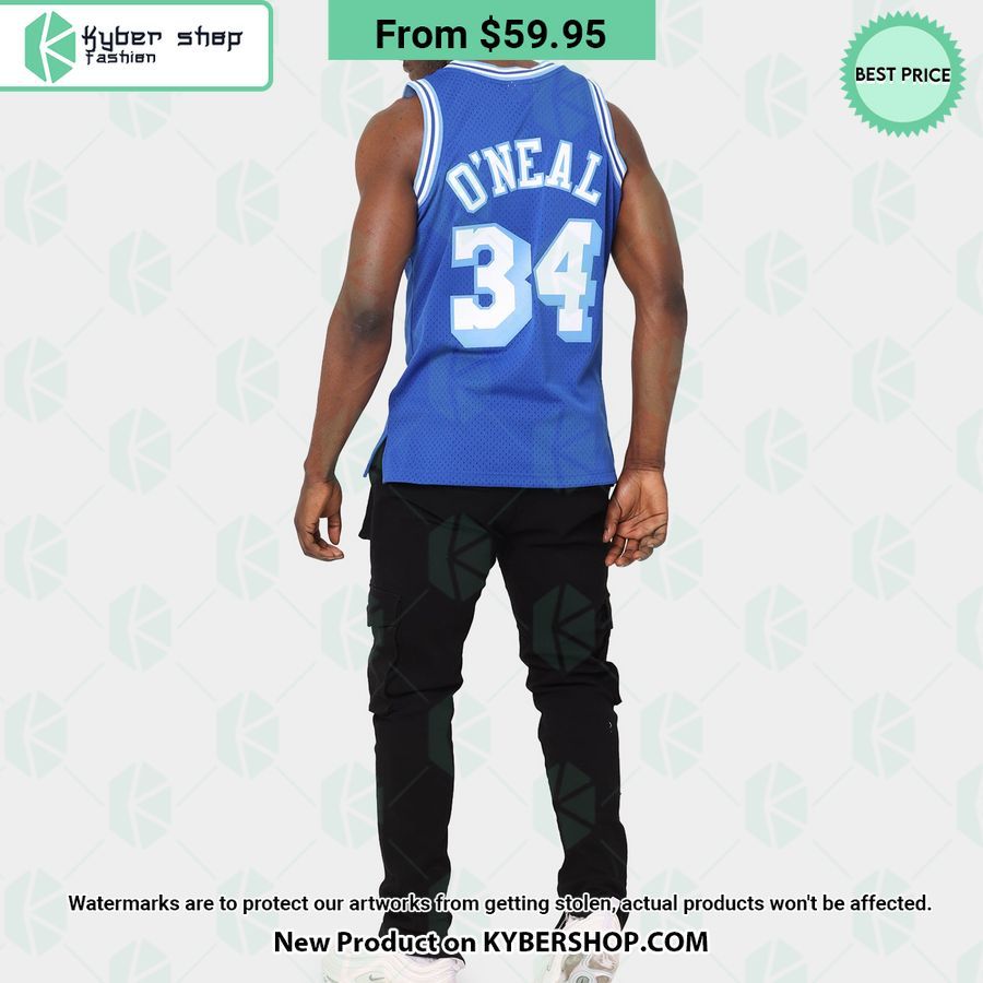 Los Angeles Lakers Shaquille O Neal 34 Royal Basketball Jersey