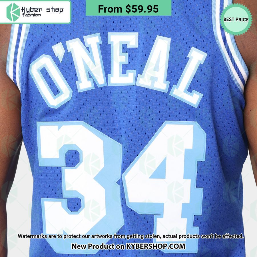 Los Angeles Lakers Shaquille O Neal 34 Royal Basketball Jersey