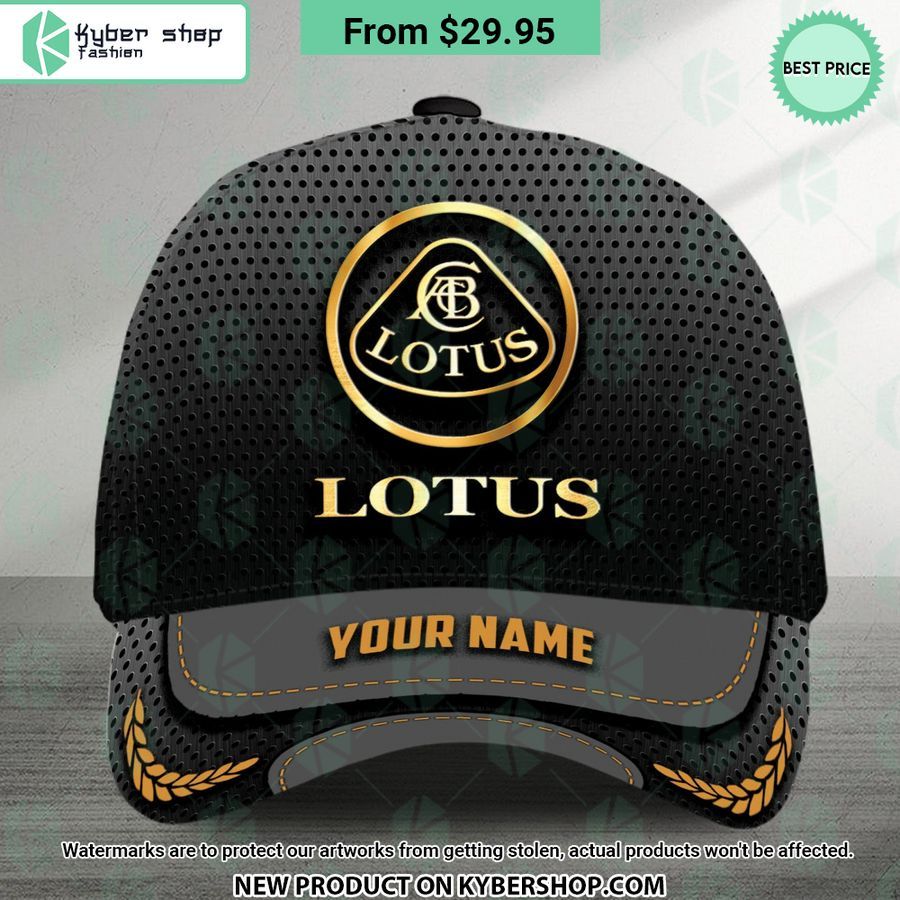 Lotus CUSTOM name Cap