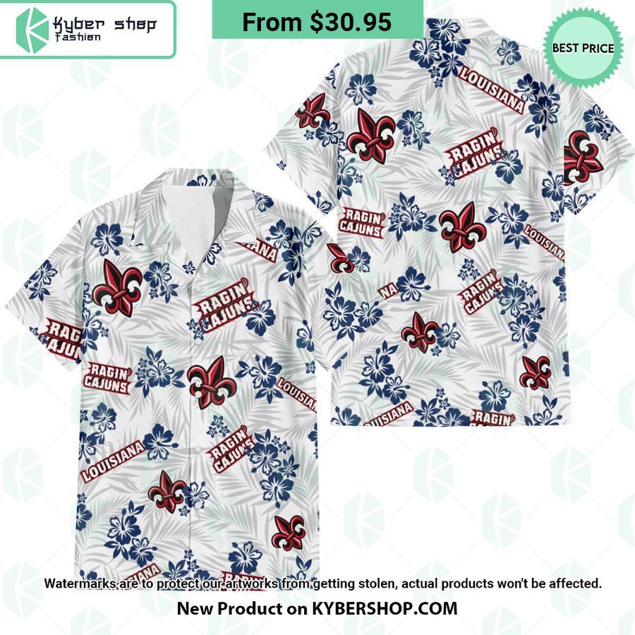 Louisiana Ragin’ Cajuns Hawaiian Shirt