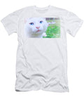 The Enchanting Portrait Of A Blue-eyed Kitty T-Shirt