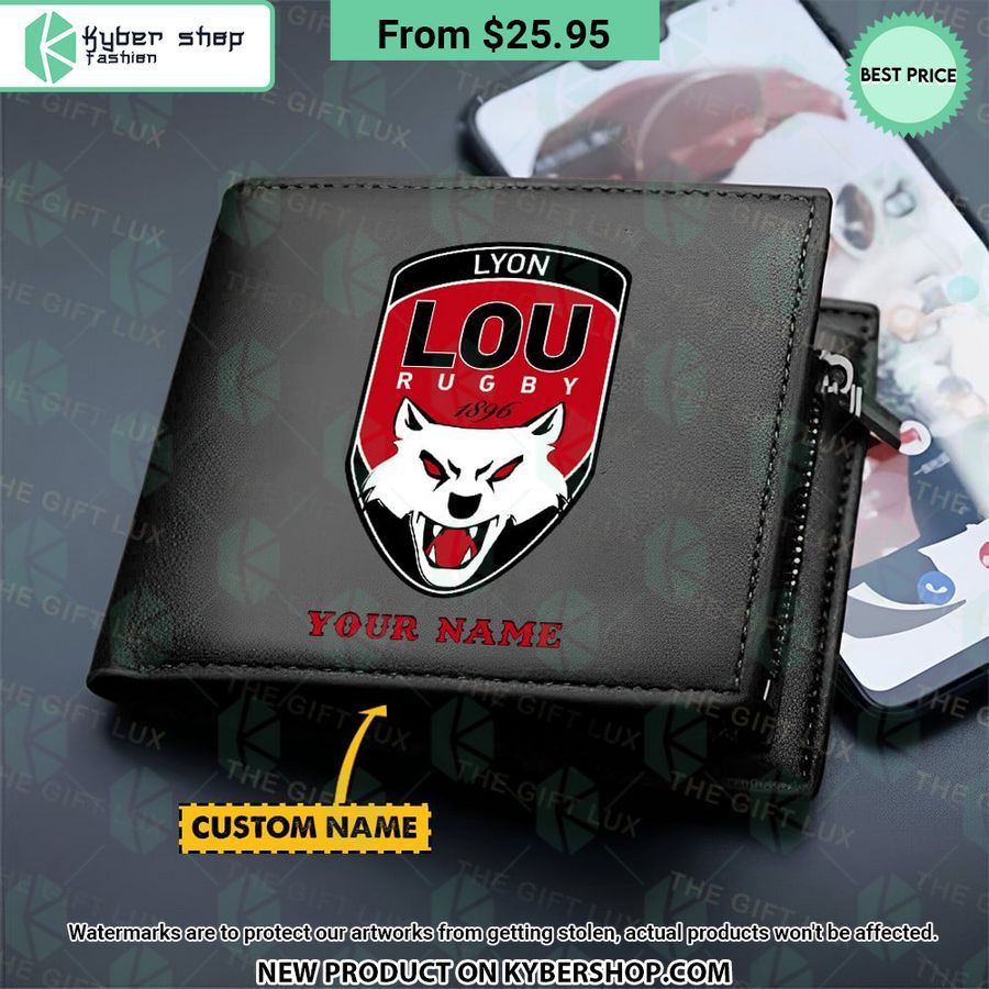 Lyon OU CUSTOM Leather Wallet