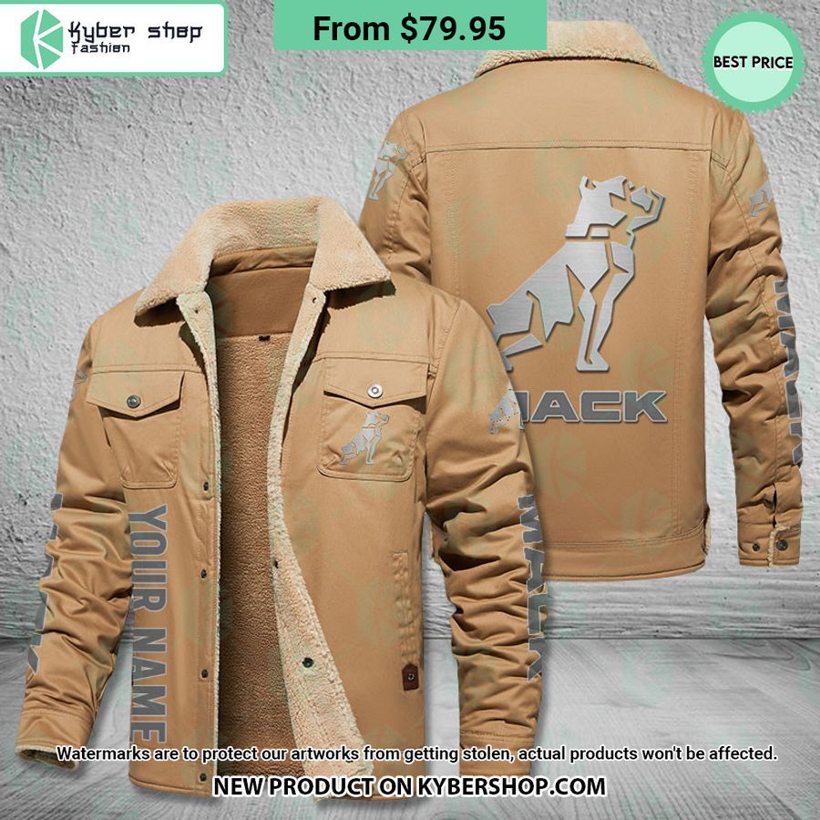 Mack CUSTOM Fleece Leather Jacket