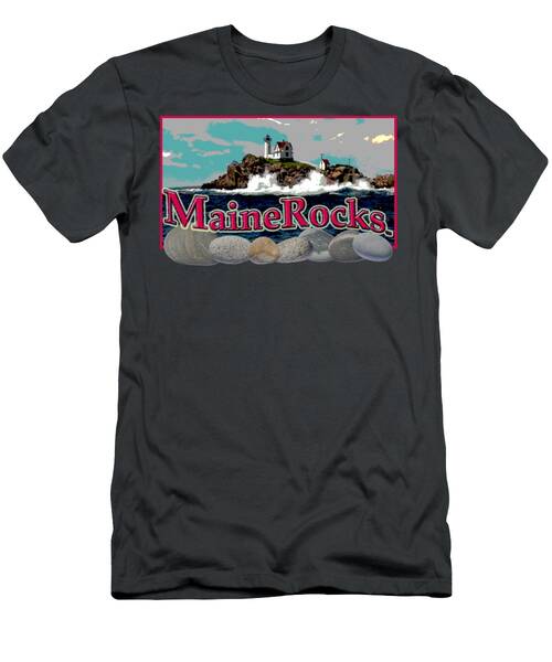 Maine Rocks Nubble Light T-Shirt