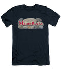 Maine Rocks Straight Letters T-Shirt