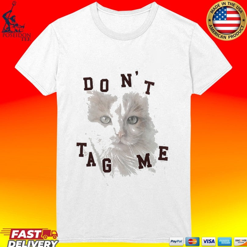 Maison Mihara Yasuhiro Cat Don’t Tag Me T-shirt