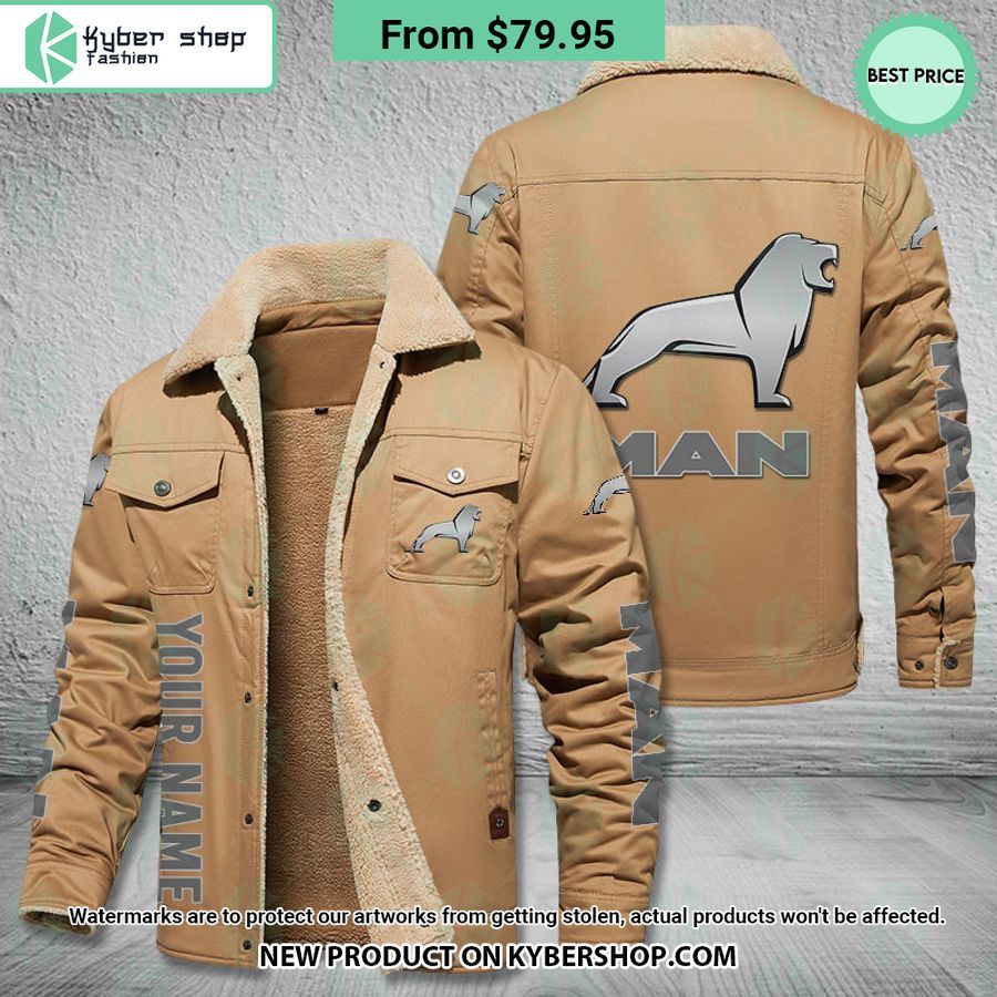 MAN CUSTOM Fleece Leather Jacket