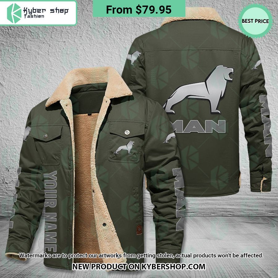 MAN CUSTOM Fleece Leather Jacket