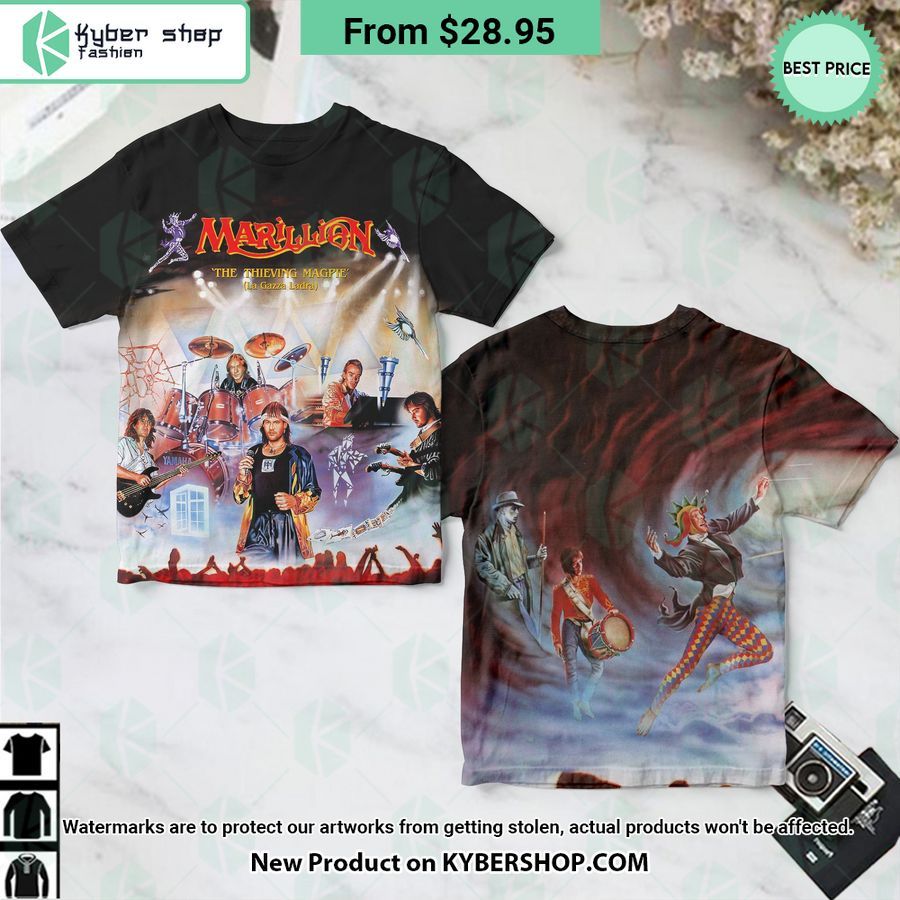 Marillion The Thieving Magpie Album Shirt