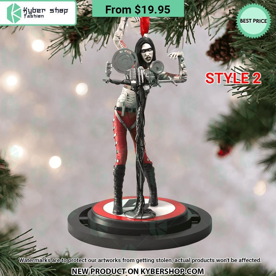 Marilyn Manson Christmas Ornament