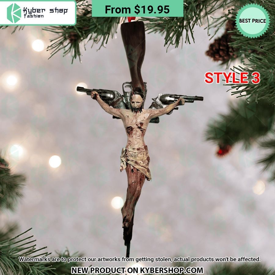 Marilyn Manson Christmas Ornament