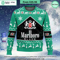 Marlboro Black Methol Christmas Sweater