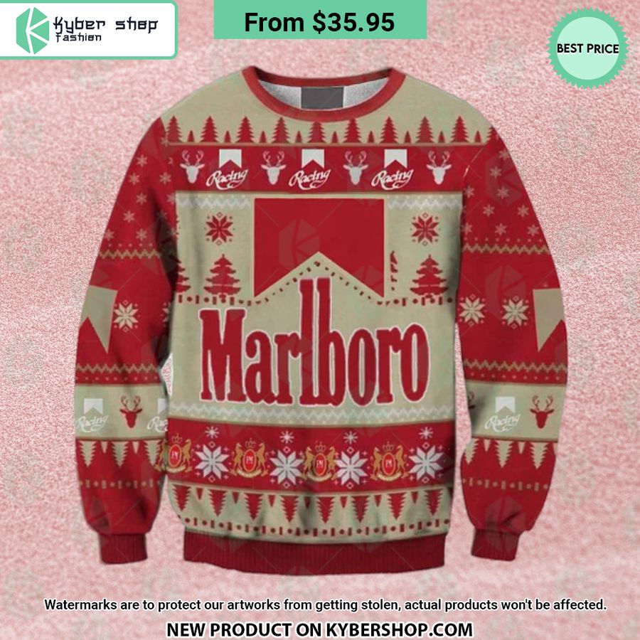 Marlboro Racing Christmas Sweater