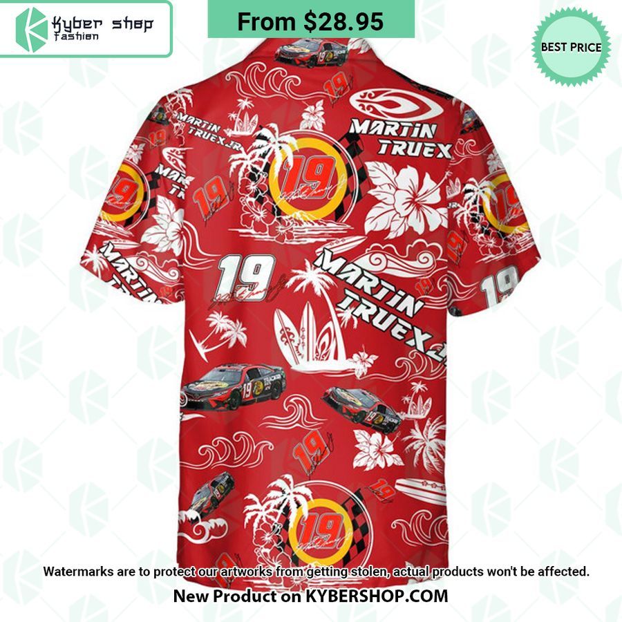 Martin Truex JR NASCAR Racing Hawaiian Shirt