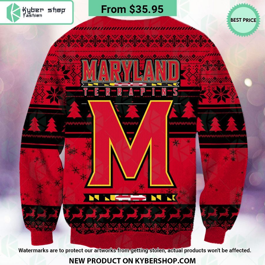 Maryland Terrapins Grinch Christmas Sweater
