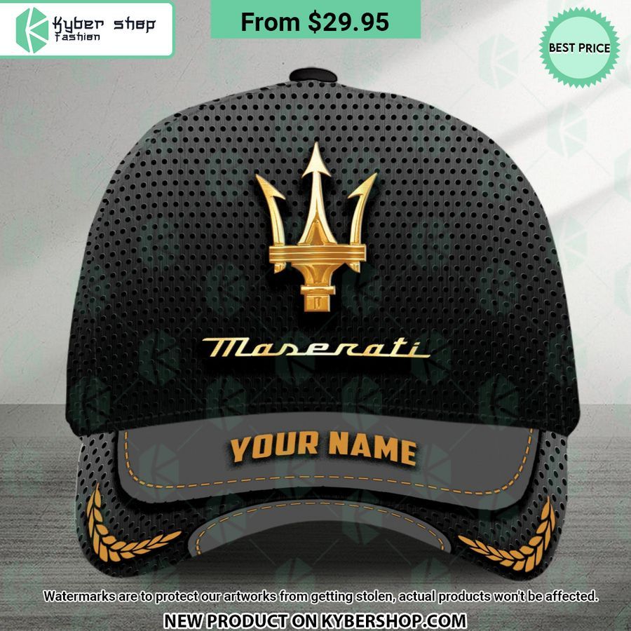 Maserati Custom Name Cap