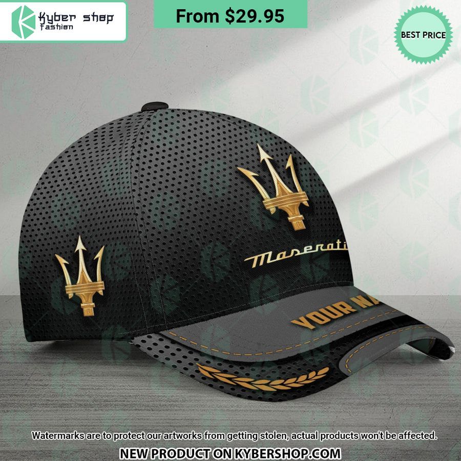 Maserati Custom Name Cap