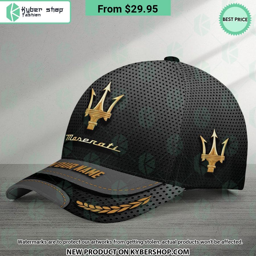 Maserati Custom Name Cap