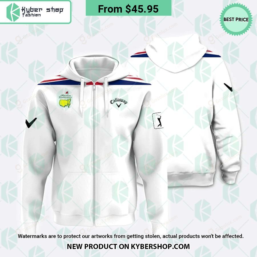 Masters Tournament Callaway UK Flag Polo Shirt