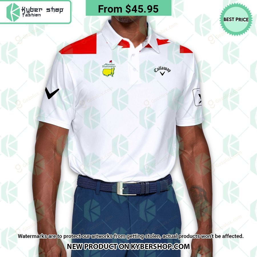 Masters Tournament Canada Flag Polo Shirt