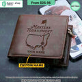 Masters Tournament CUSTOM Leather Wallet