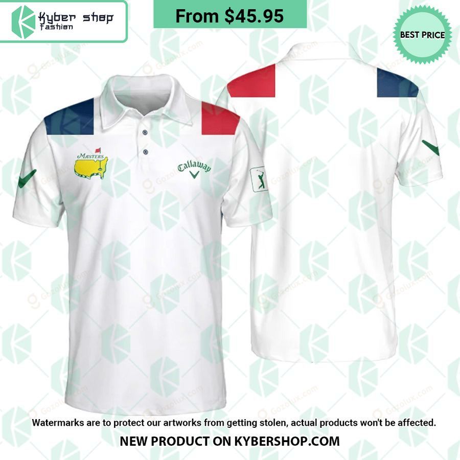 Masters Tournament France Flag Polo Shirt