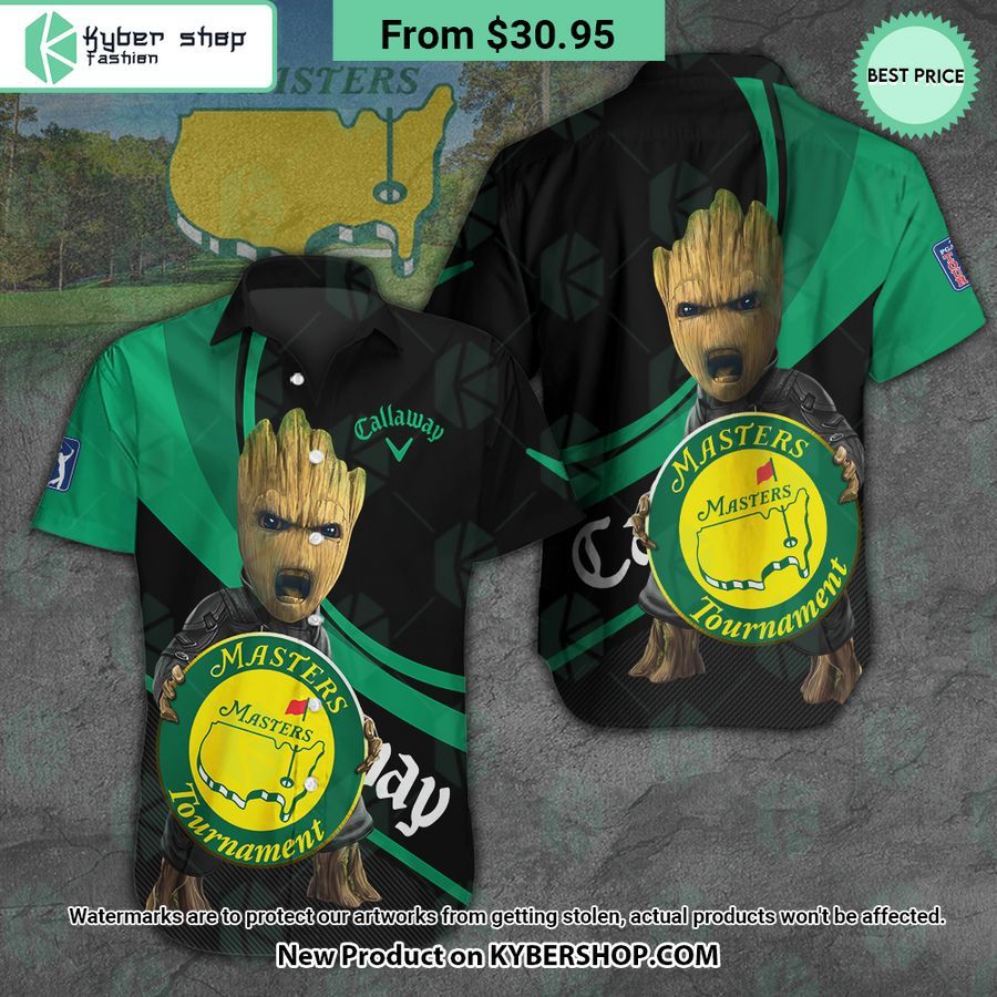 Masters Tournament Groot Callaway Hawaiian Shirt