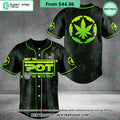 May The Pot Be With You Weed Baseball Jersey