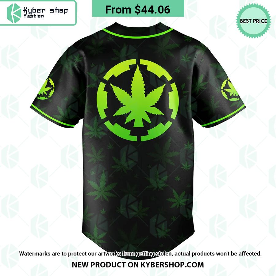 May The Pot Be With You Weed Baseball Jersey