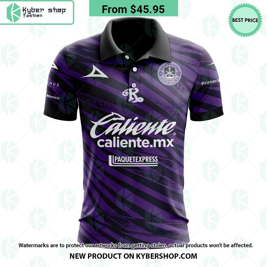 Mazatlan F.C Home Liga MX CUSTOM Polo Shirt