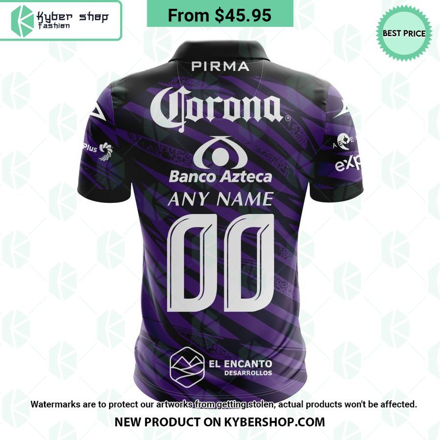 Mazatlan F.C Home Liga MX CUSTOM Polo Shirt