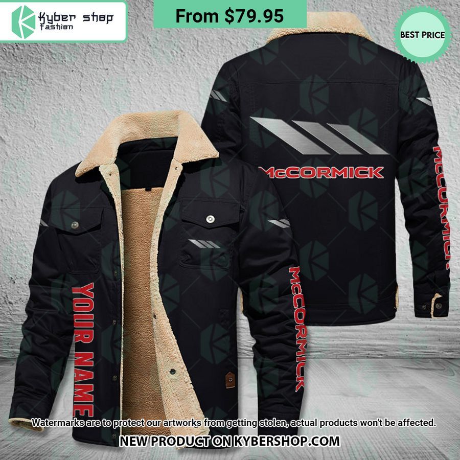McCormick Fleece Leather Jacket