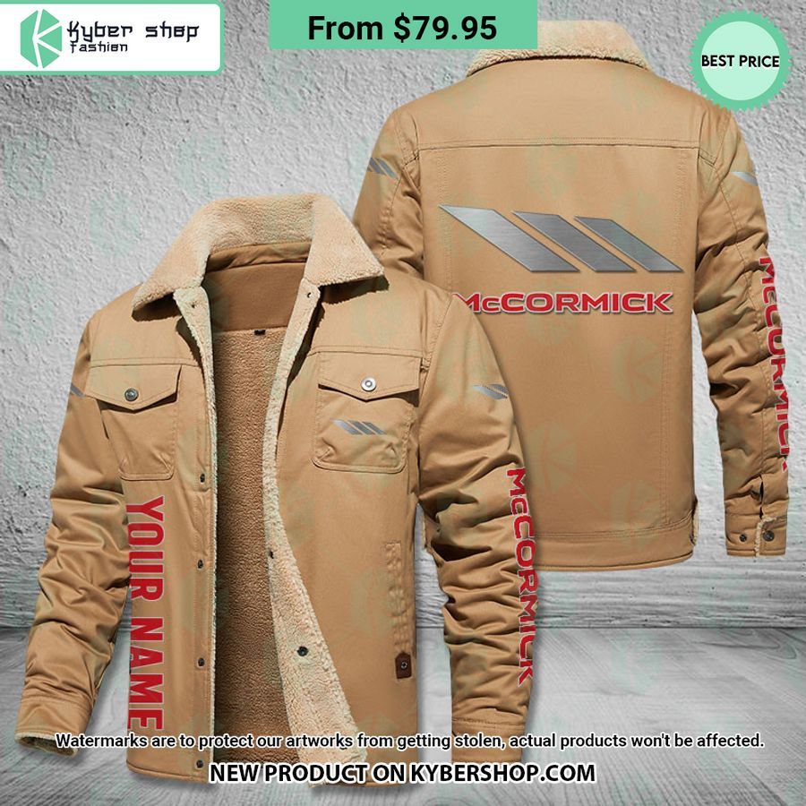 McCormick Fleece Leather Jacket